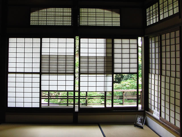 Yukimi-Shoji (at Yasuda Kusuo Residence)