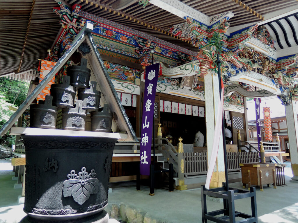 宝登山神社。