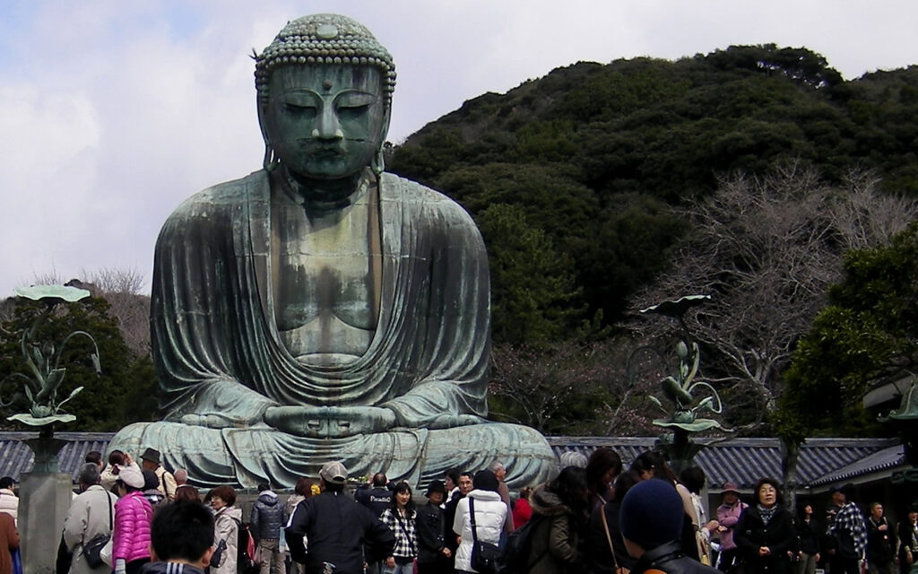 Great Buddha in Kotoku-in Temple